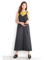 ◆Free's Mart 別注《Dickies 》キャミジャンパースカート/ブラック(010)