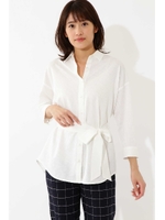 ◆ジャージーストライプシャツ/ホワイト1(031)