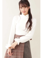 ◆ブークレラメニット/ホワイト(030)