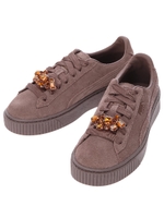 ■PUMA スウェードプラットフォームGem/モカ