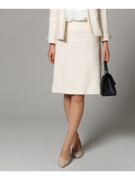 アンベリールツイードスカート/ライトベージュ(451)
