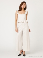 ウエストフリルワイドJ/W PT/L/BEG