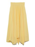 エスパンディプリーツスカート/YEL