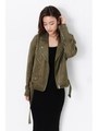 オーバーサイズライダースJK/KHAKI