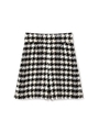 カラーチェックショートパンツ/ブラック(010)
