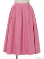 カラーリバーシブルスカート/ピンク