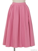 カラーリバーシブルスカート/ピンク