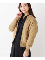 キルト ブルゾン/ライトベージュ(051)