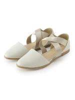 クロスゴム セパレートパンプス/ライトグレー(011)