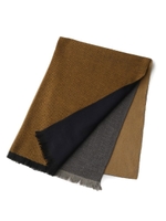 コットンカシミヤ ヘリンボンマフラー[ メンズ マフラー ヘリンボン ]/ベージュ(552)