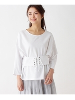 コルセットプルオーバー/オフホワイト(003)