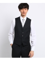 サージシングルベスト[ メンズ 結婚式 ]/ブラック(019)