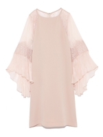 シアースリーブAラインミニワンピース/PBEG