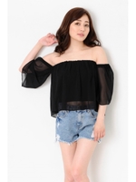 シアーフレアOS TOP/BLACK