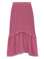 シャーリングマーメイドスカート/PNK
