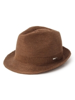 シルクメランジサーモハット/ブラウン(043)