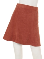 スエードライクフレアSK/オレンジブラウン