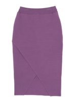 スクエアラップニットスカート/PPL