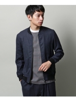 ストレッチリネンMA-1/ネイビー(093)