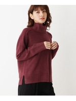 タートルラグラン袖プルオーバー/ワインレッド(063)