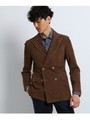 ダブルジャケット CINQUANTA forTAKEO KIKUCHI/ブラウン(042)