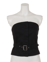 ツイルベアビスチェ/BLK