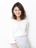 ティアードスリーブニット/ホワイト