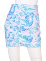 トロピカルフラワー柄SK/ピンク