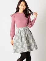 ドッキングニットワンピース/ピンク