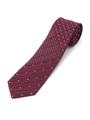 ドット×ドット クレイジーネクタイ/ワインレッド(863)