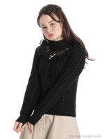 ニット/ブラック