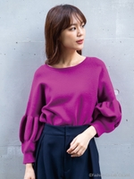 バルーンニットトップス/PPL