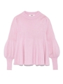 パフスリーブニットプル/PNK
