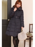 ビジュー調ベルトダウン/ネイビー(120)