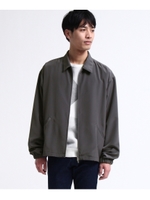 ピーチファイユジップアップブルゾン/グレー(012)