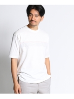 ファイブラインTシャツ [ メンズ Tシャツ カットソー ]/ホワイト(301)
