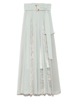 プリーツディテールスカート/MNT