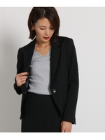 ポンチテーラードジャケット/ブラック(019)