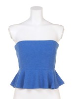 ミニペプラムベアTOP/ブルー