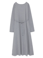 後ろ開きスケーターカットワンピース/GRY