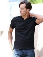 ヘンリーネック半袖TEE