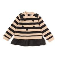 【30%OFF】リボン＆フリルつきトレーナー