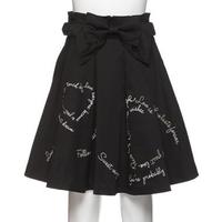 【30%OFF】リボンベルトつきロゴスカート