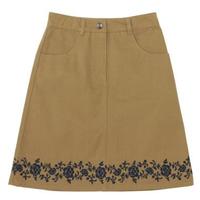 【40%OFF】ガールズ バンダナ エンブロイダリー スカート