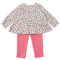 【40%OFF】レイエット メドゥ プリント トップ アンド レギンス セット