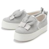 【50%OFF】うさ耳＆リボンつきスリッポン