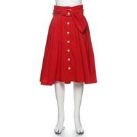 【50%OFF】イレギュラーヘムサッシュベルトつきスカート