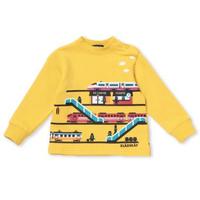 【50%OFF】ステーションプリント裏毛トレーナー