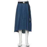 【51%OFF】ベルトつきデニムスカート