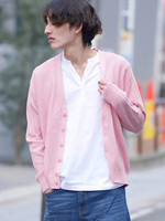[GIORDANO]鹿の子カーディガン